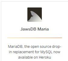 JAWS MariaDB